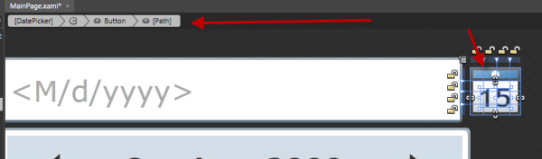 DatePicker custom template in Blend DatePicker custom template in Blend