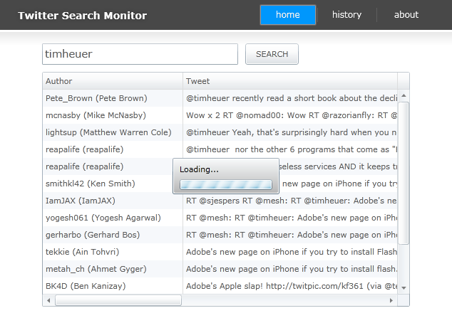 ActivityControl view ActivityControl view