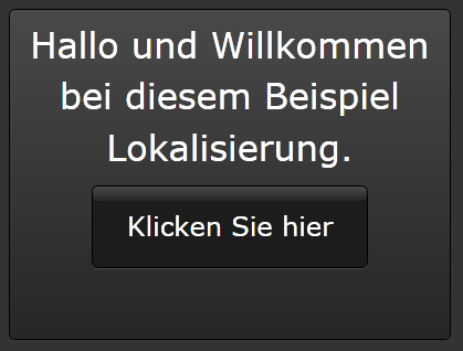 German localized sample application German localized sample application
